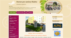 Desktop Screenshot of domov-kladno.cz