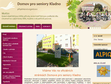 Tablet Screenshot of domov-kladno.cz